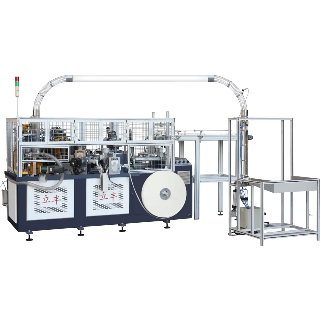 Máquina de Vasos de Papel MVP-100 en proceso de fabricación.